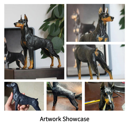 Customized Full Body Pet Statues Premium Custom Pet Statue Work Of Art Handmade Pet Memorial Statue - Memorable Pets -  - 
